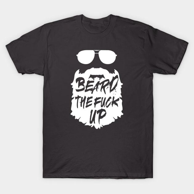 Santa Style Beard T-Shirt by GreenGuyTeesStore